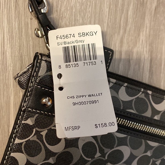 Coach Monogram Wristlet with Wallet Storage - Picture 5 of 14